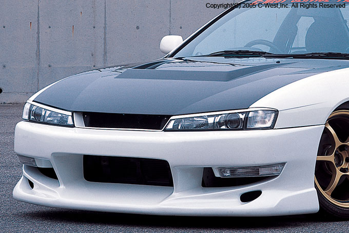 Nissan silvia s14 kouki front bumper #6